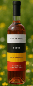 Vin de miel et framboises